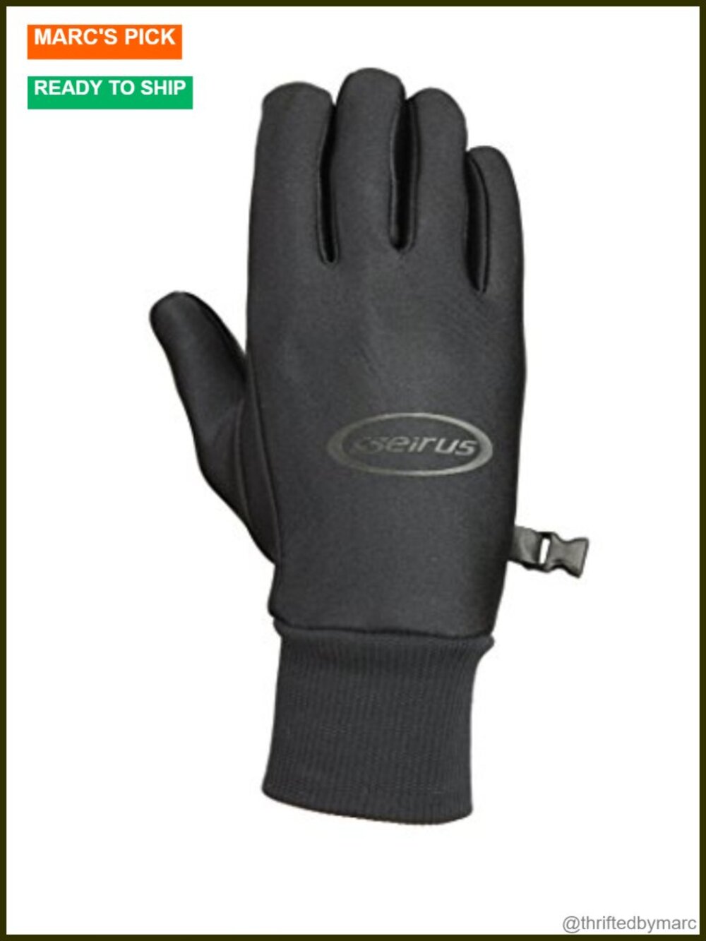 Men's Polartec Touch Screen Glove with SoundTouch Technology
